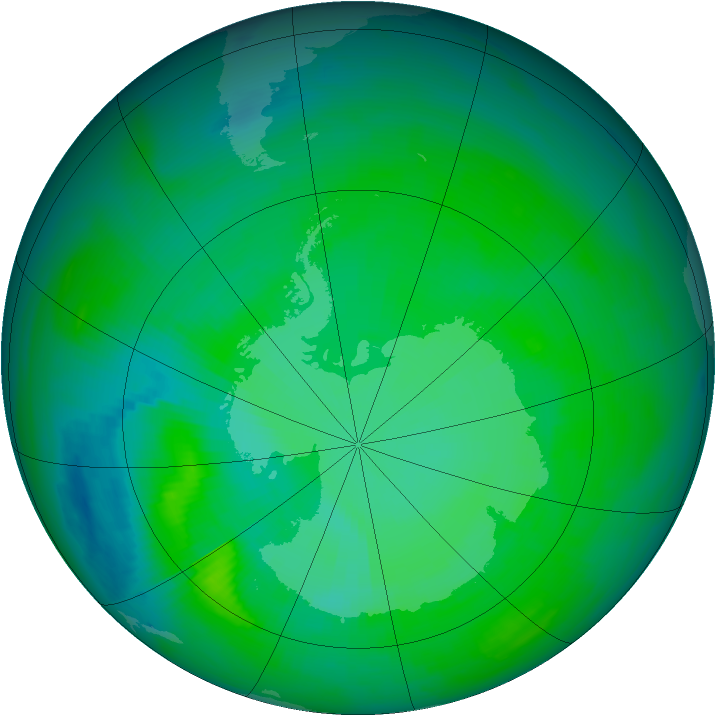 Ozone Map 1983-12-09